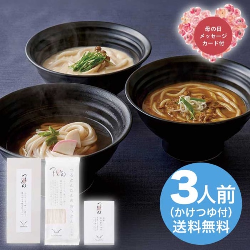 [直送商品]母の日 5/8-10お届け エルスト つるとんたん かけのおうどん 【配送指定日不可】 (1853-115)