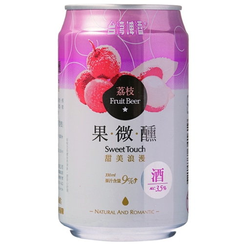 台湾ビール ライチ フルーツビール 330ml 【台湾】