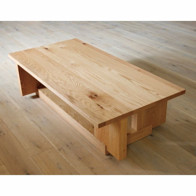 カラメッラ リビングテーブル(木製天板 長方形)