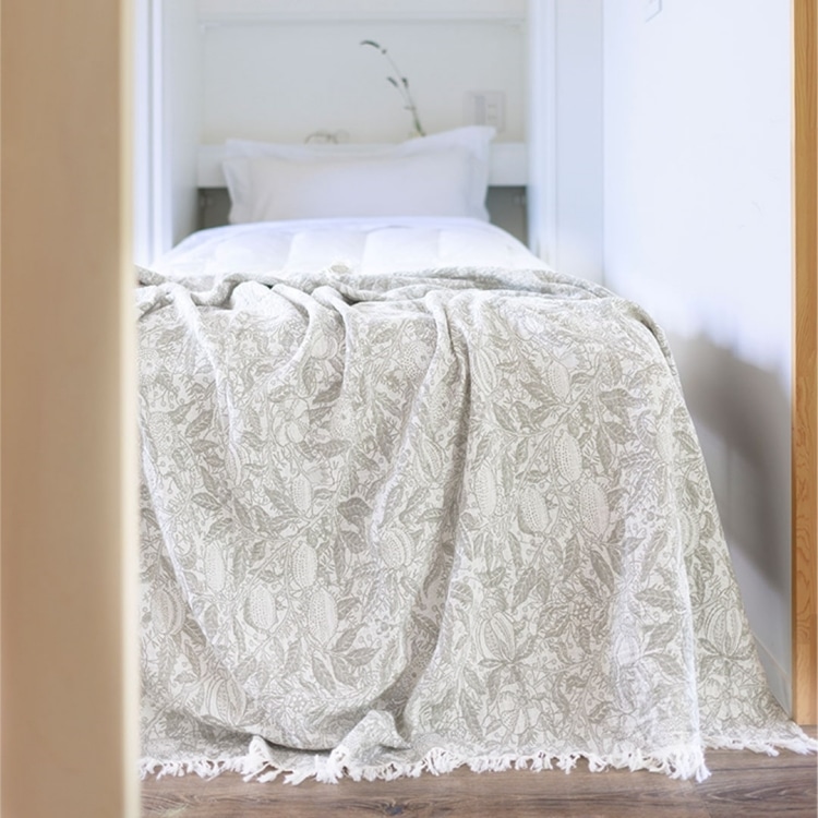 クリッパン コットンスロー フルーツ(オリーブ)